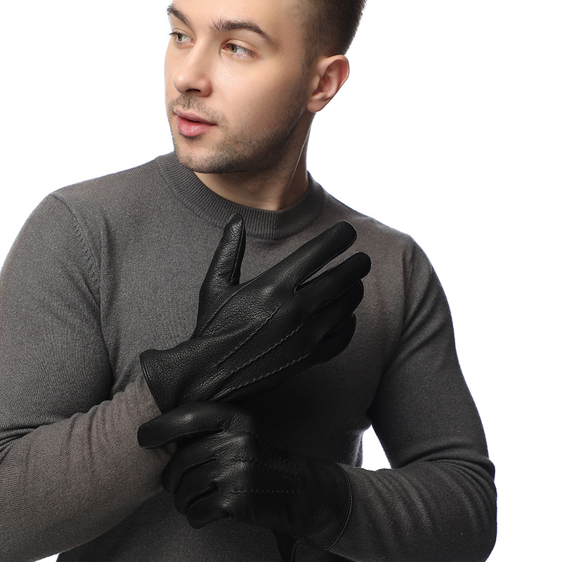 남성용 인조 사슴 가죽 안감 처리된 비즈니스용 장갑,  - Wool Glove Lined 리뷰 및 가격